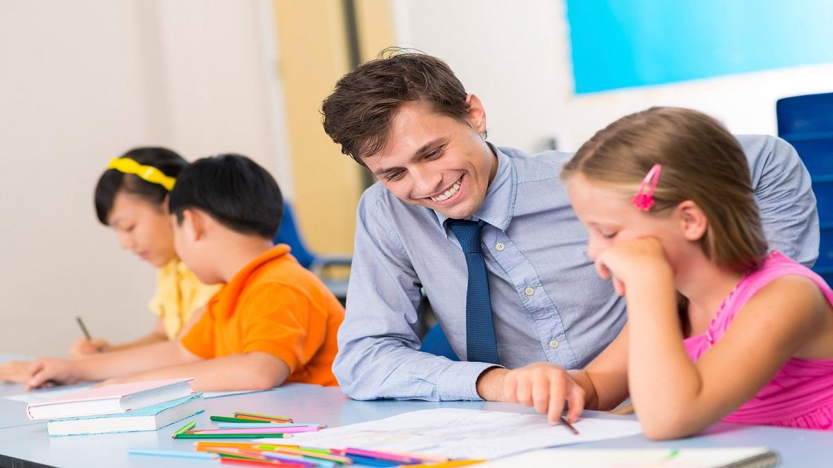 Students in classroom